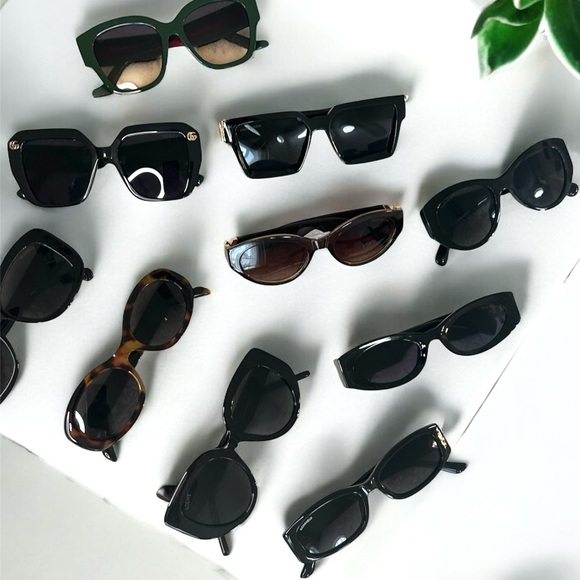 Stylish Black and White Women\'s Sunglasses main image 5